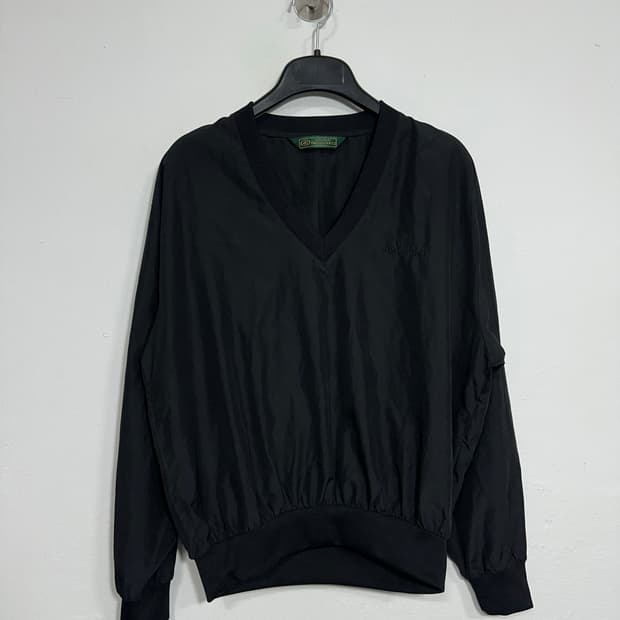 파올로구찌 블랙 풀오버 웜업