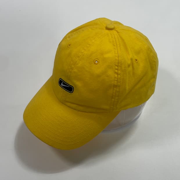 90s 나이키 스우시 옐로우 볼캡 (onc.11)