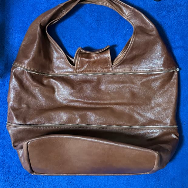 팔로마울 Riba Zip Bag Brown