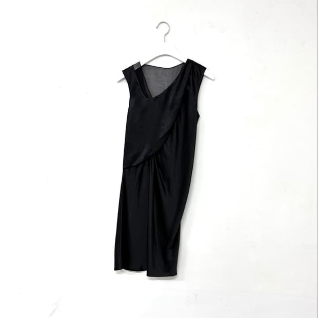 Helmut Lang One-Shoulder Mini Dress