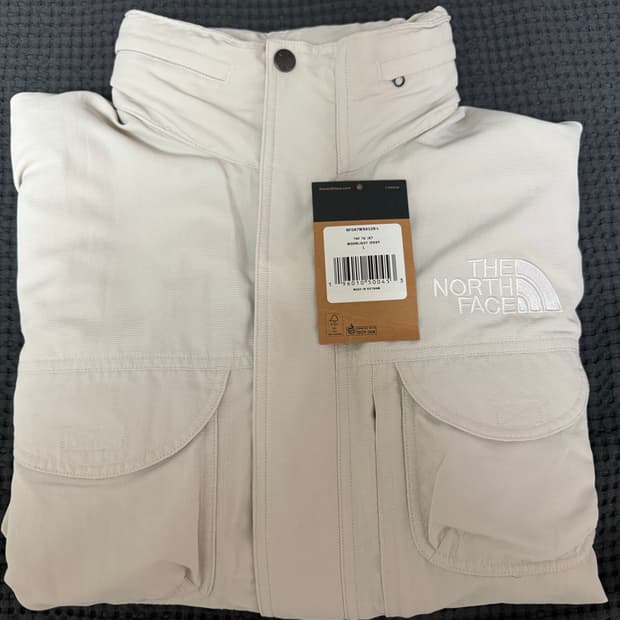 [L] 슈노 트래킹 컨버터블 자켓 아이보리 스톤