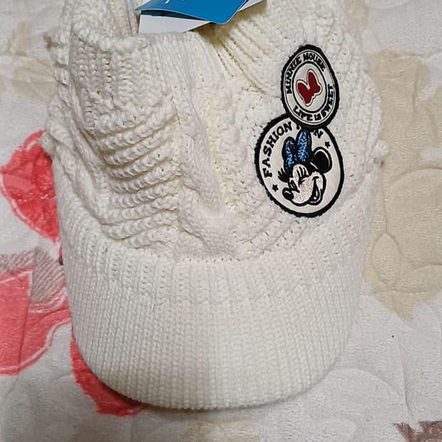 디즈니골프 미사용 미니마우스 니트모자 Free