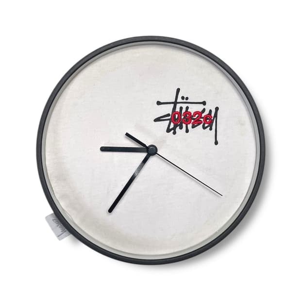 Stussy x 032c 업사이클링 벽시계