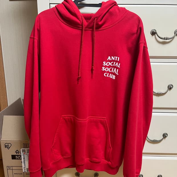 [L] 안티소셜클럽 후드티