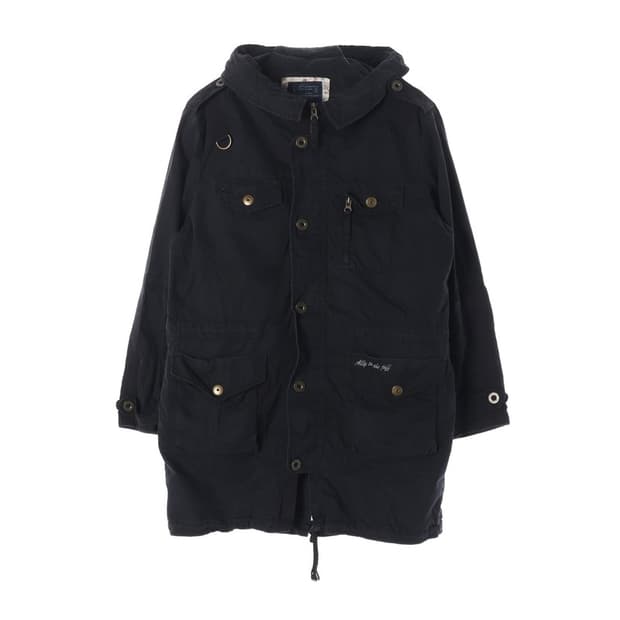 JOFF 유틸리티 멀티 포켓 블랙 필드 자켓 L