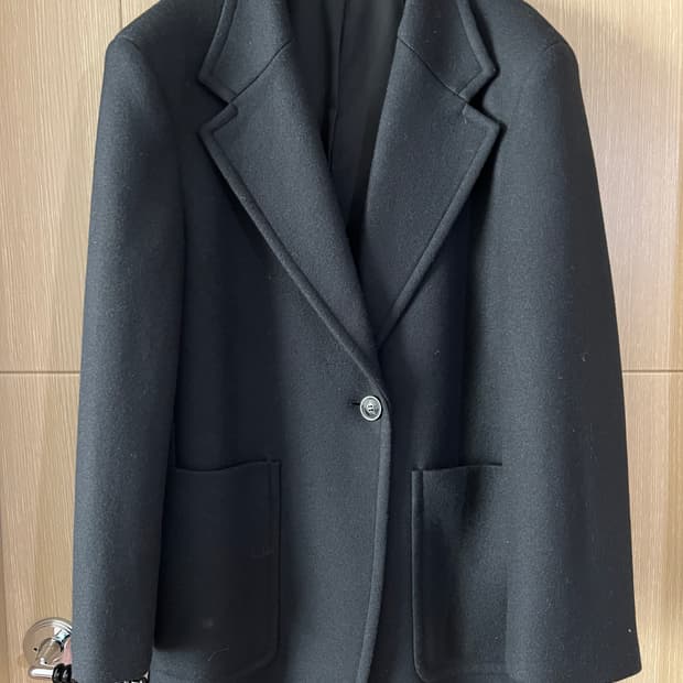 유니클로 U 모직코트 