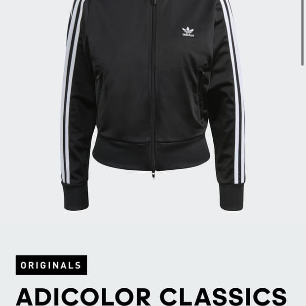 아디다스 크롭 집업 져지 제니