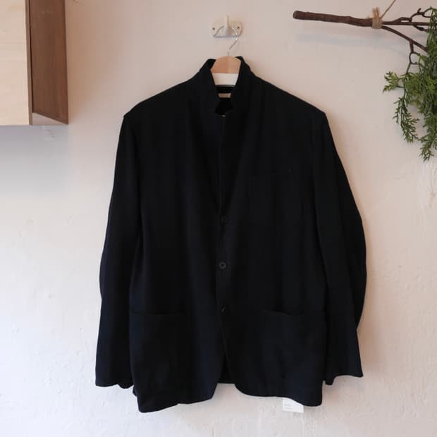 코모리 린넨 블렌드 자켓