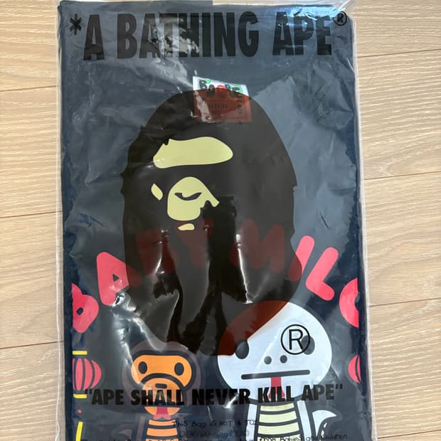 베이프 마일로 반팔 s