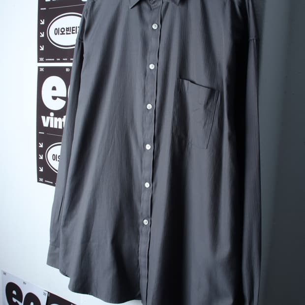 (L-2XL) COSTUME O'CLOCK 커스텀어클락 셔츠-H33544