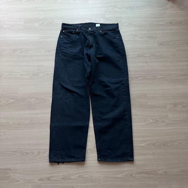 [36X30] 90s 빈티지 리바이스 565 네이비 made in usa