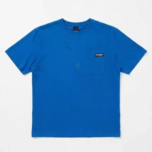 살로몬 블루 반팔티 XL