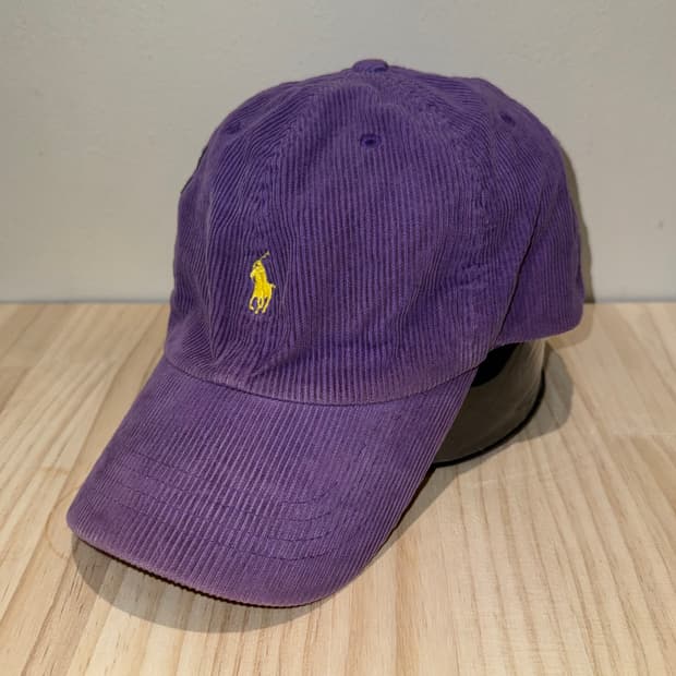 폴로 랄프로렌 코듀로이 볼캡