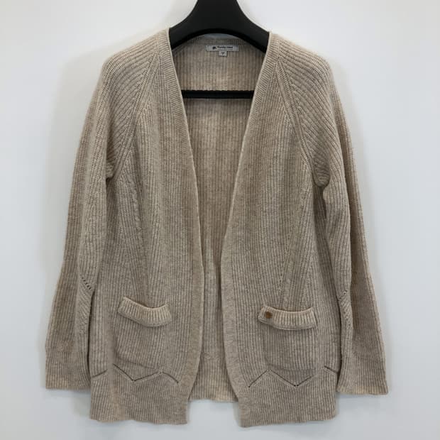 써스데이아일랜드 오픈형 울 가디건 85 