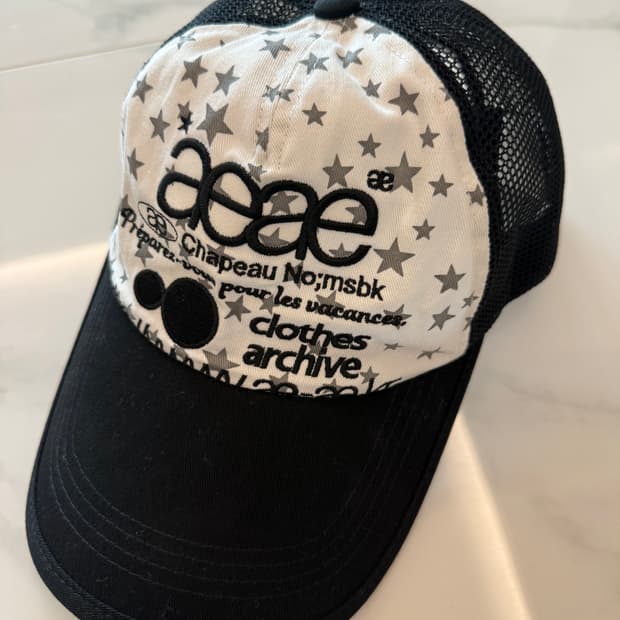 aeae 에이이에이이 모자 볼캡