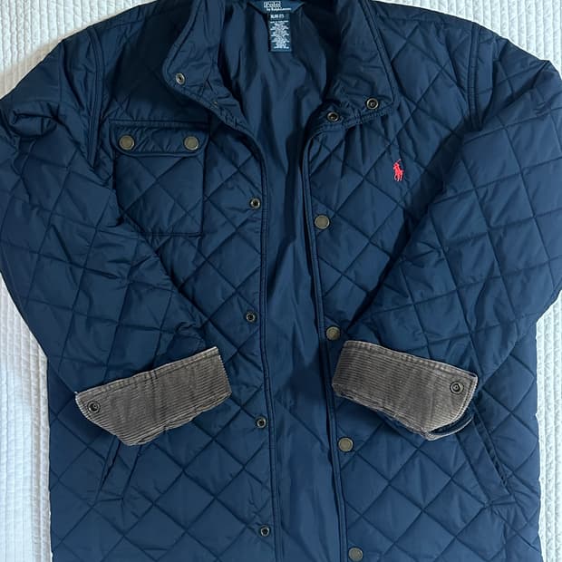 (XL) 폴로 퀄팅자켓