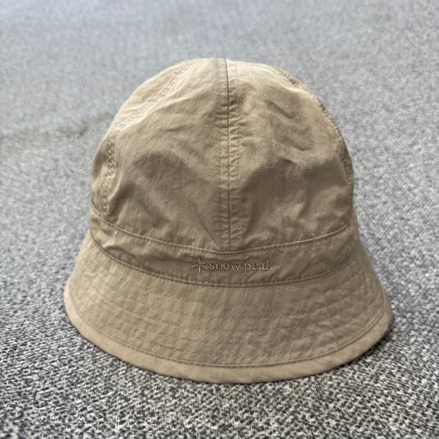 S/M 스노우피크 snowpeak 나일론 우븐 버킷햇 벙거지 모자