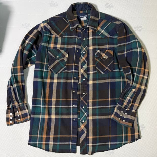 랭글러 웨스턴 셔츠 L