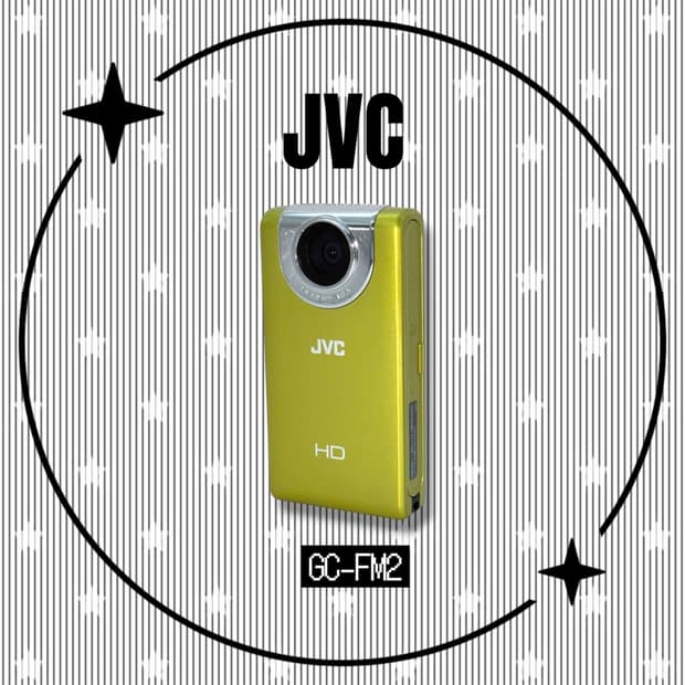 (포켓 캠코더!🍋‍🟩) JVC GC-FM2 캠코더 디카 디지털카메라 