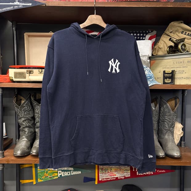 뉴에라 MLB 뉴욕양키스 시그니처 심볼 프린팅 후드티 N1244 