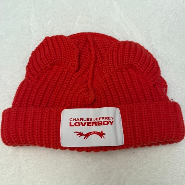 찰스 제프리 러버보이 청키 비니 레드