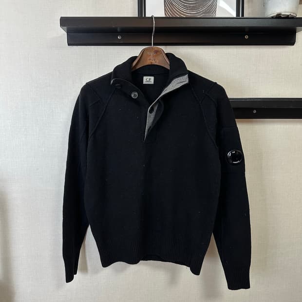 씨피컴퍼니 니트 반집업 M(48)