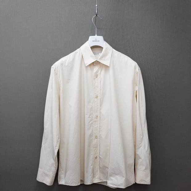 한섬 시스템옴므 2023 루즈핏 코튼 셔츠 95사이즈