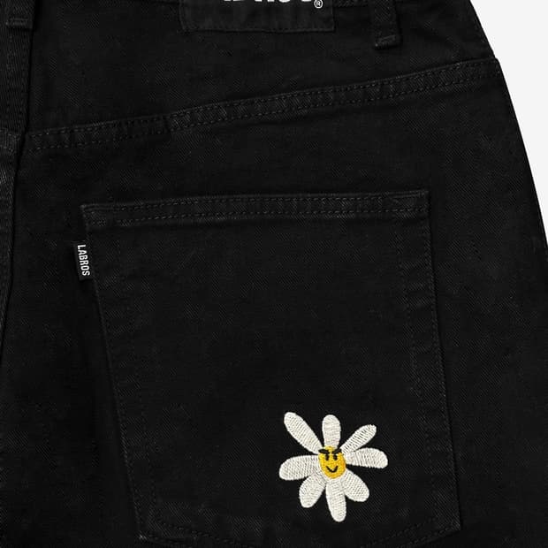Labros smart daisy baggy jeans 
