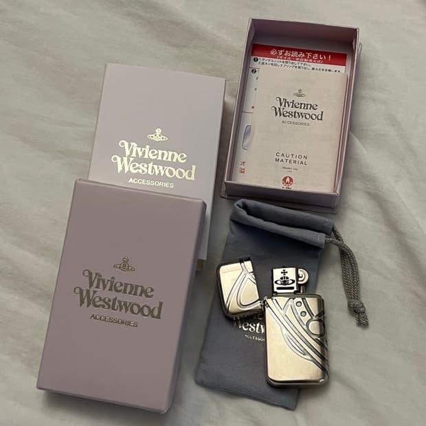 비비안웨스트우드 실버925 지포 라이터