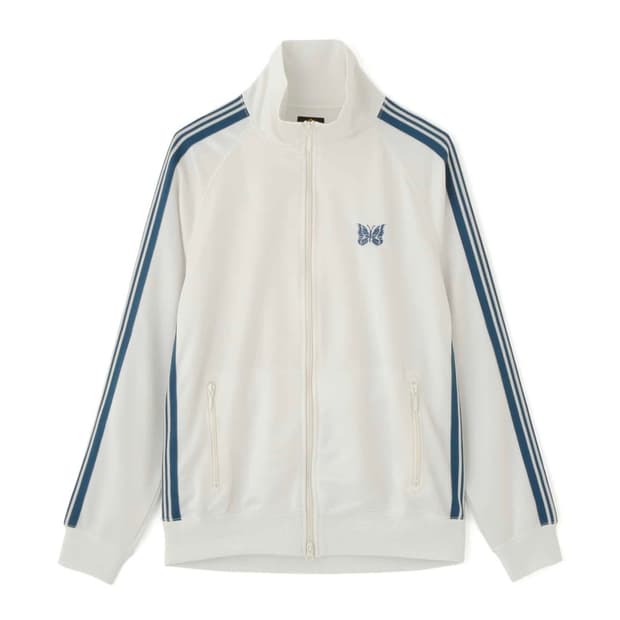 니들스 트랙자켓 화이트 NEEDLES TRACK JACKET