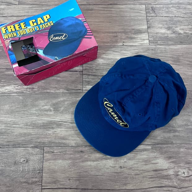 [데드스탁] 90s 빈티지 카멜 캡 모자 볼캡 camel