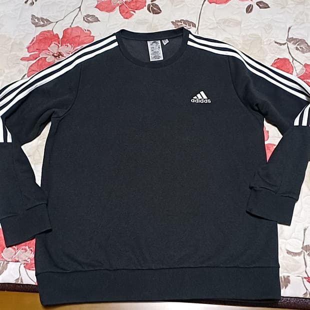 아디다스 기모맨투맨 실측105 가슴57 기장71