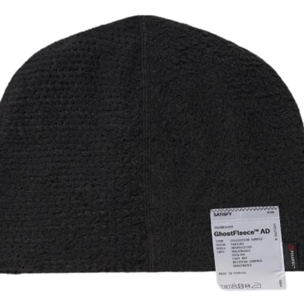 새티스파이 고스트플리스 비니 검정 팔콘