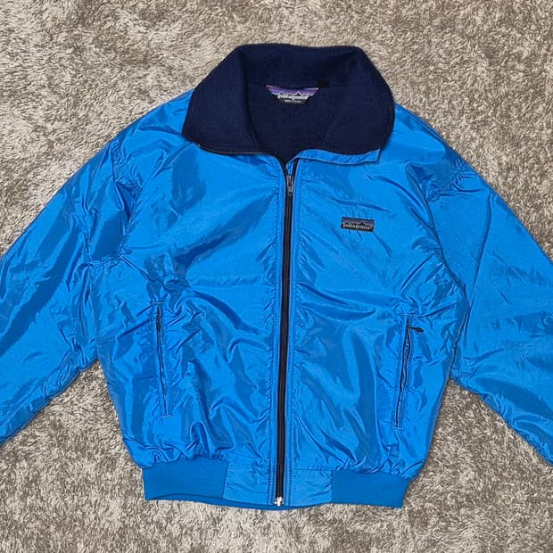 80s 파타고니아 쉘드 신칠라 봄버 자켓(웜업 자켓)