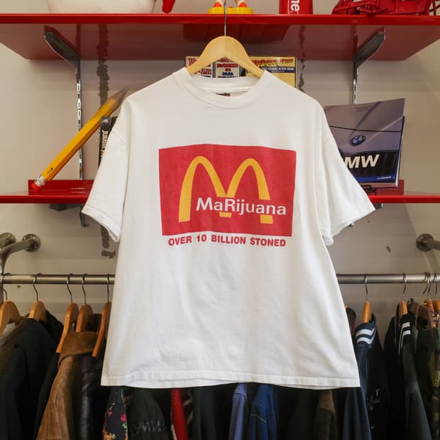 1990's Mcdonald's Marijuana T-shirt