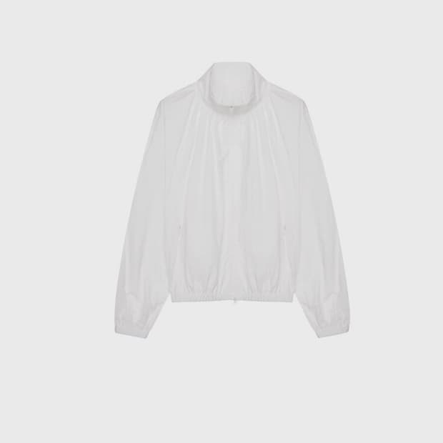 모노하 코튼 하이넥 점퍼 블루종 