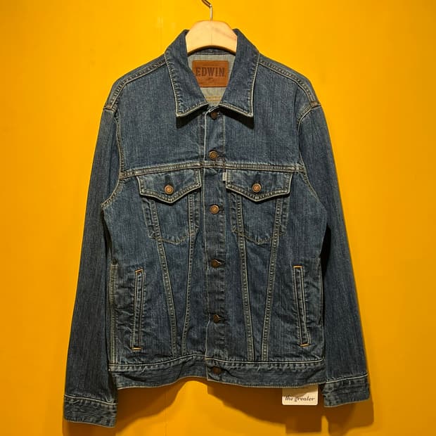 00s [M] 에드윈 인터내셔널 베이직 트러커 데님 자켓