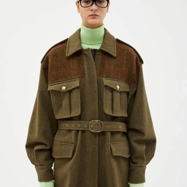 앤더슨벨 m-51 밀리터리 코트 S