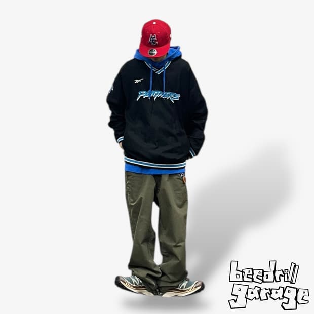 리복 NFL 캐롤라이나 팬서스 웜업