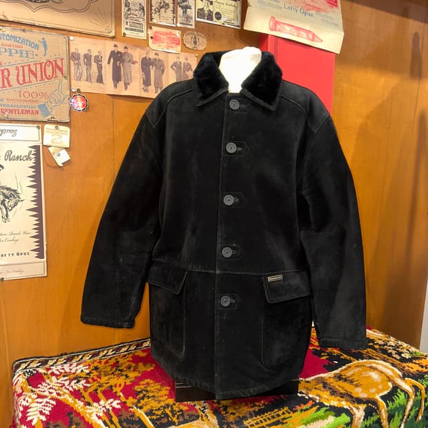 ( XL-2XL ) 가죽코트 가죽카코트 세무자켓 빈티지가죽 오버핏가죽