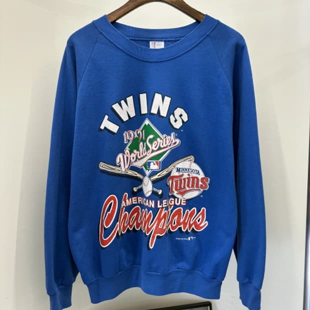 90'S Minnesota Twins 스웻 셔츠 (L~XL)