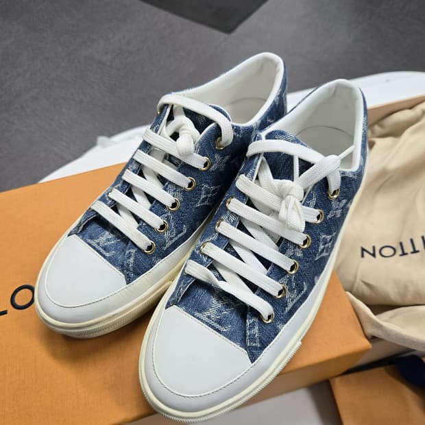 [A급컨디션]루이비통 데님 스니커즈