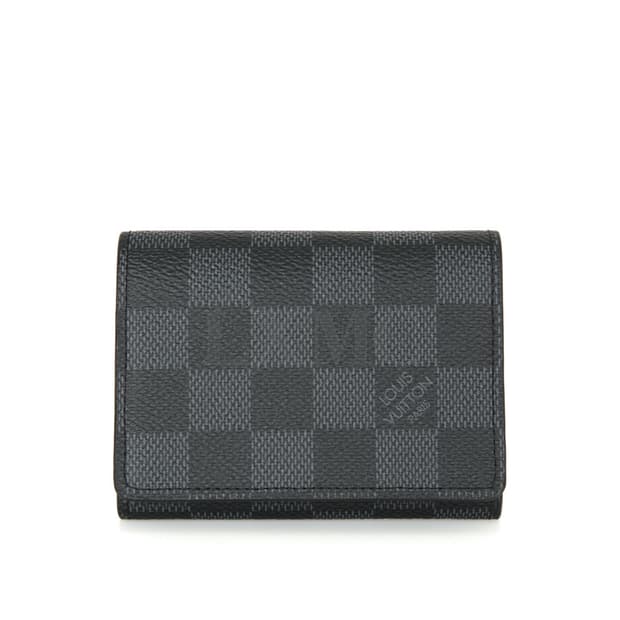 루이비통 엔벨로프 비즈니스 카드홀더 그라피트 명함지갑 N63338
