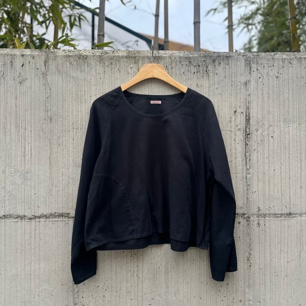 캐피탈 린넨 블라우스 