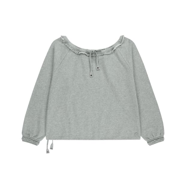 [2] 코이세이오 드로우 스트링 롱슬리브 멜란지그레이