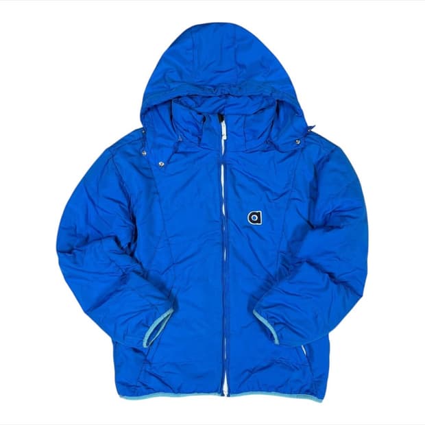  (바배) 아디다스 블루 누빔 패딩 점퍼