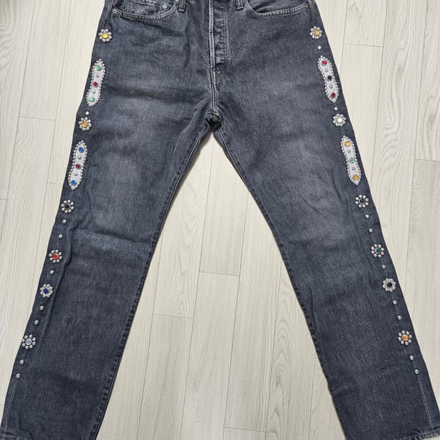 캐피탈 14온즈 몽키시스코 잼스톤 데님 팬츠 36