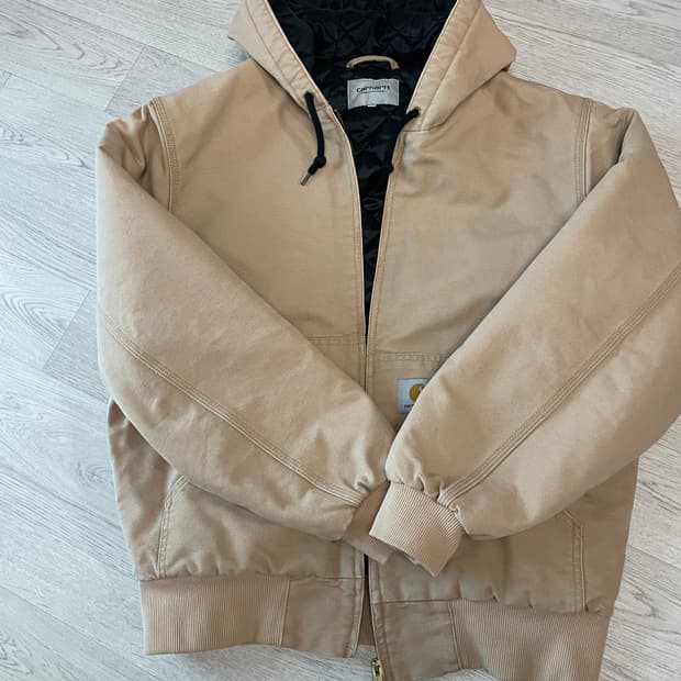 칼하트 wip og 액티브 자켓 더스티 해밀턴 브라운 s