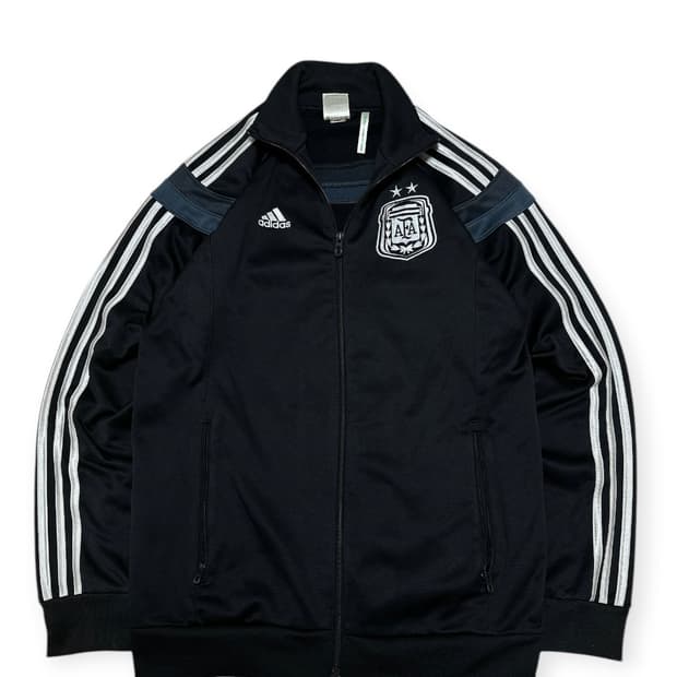 아디다스 아르헨티나 블랙 트랙탑 져지