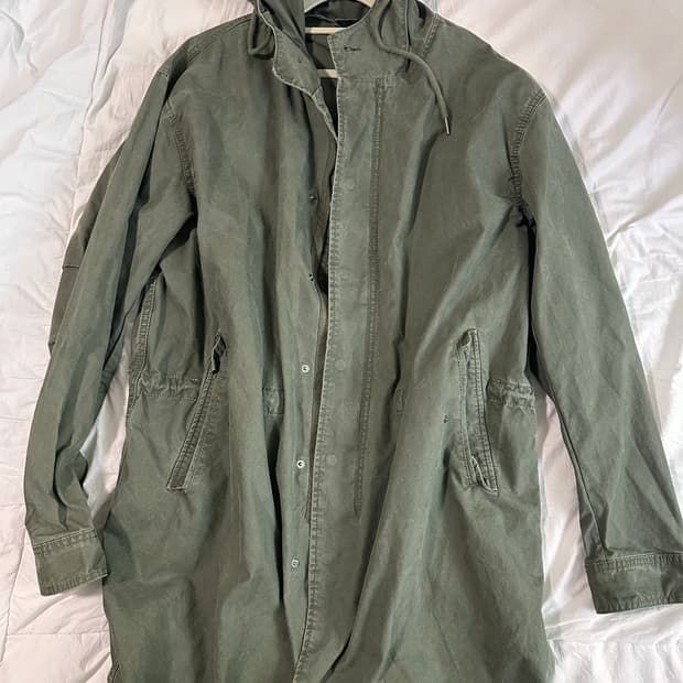 자라 후드 야상